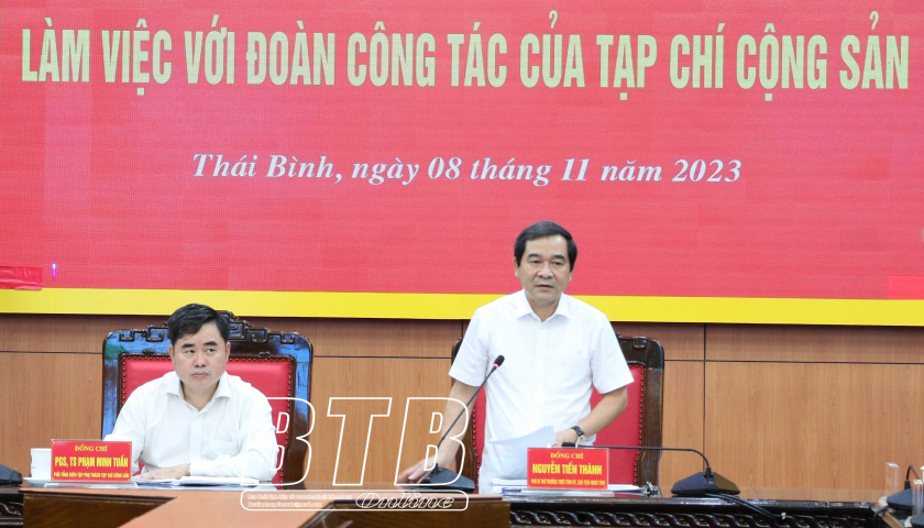   Thường trực VV88 casino làm việc với đoàn công tác của Tạp chí Cộng sản