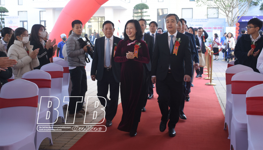   Kỷ niệm 55 thành lập Trường Đại học Y Dược Thái Bình và 20 năm thành lập Bệnh viện Đại học Y Thái Bình