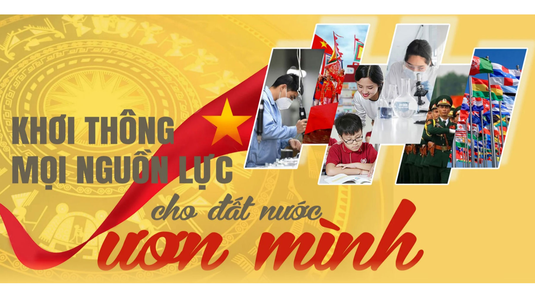   Khơi thông mọi nguồn lực cho đất nước vươn mình
