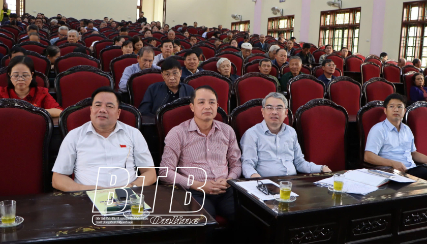   Đại biểu HĐND tỉnh, HĐND huyện: Tiếp xúc cử tri huyện Kiến Xương