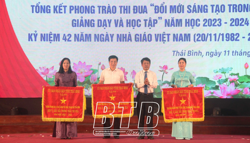  Thành phố: Tổng kết phong trào thi đua “Đổi mới, sáng tạo trong quản lý, giảng dạy và học tập” năm học 2023 – 2024