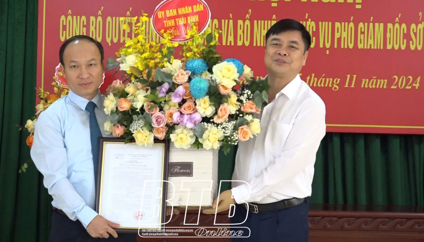   Triển khai quyết định điều động và bổ nhiệm chức vụ Phó Giám đốc Sở Khoa học và Công nghệ