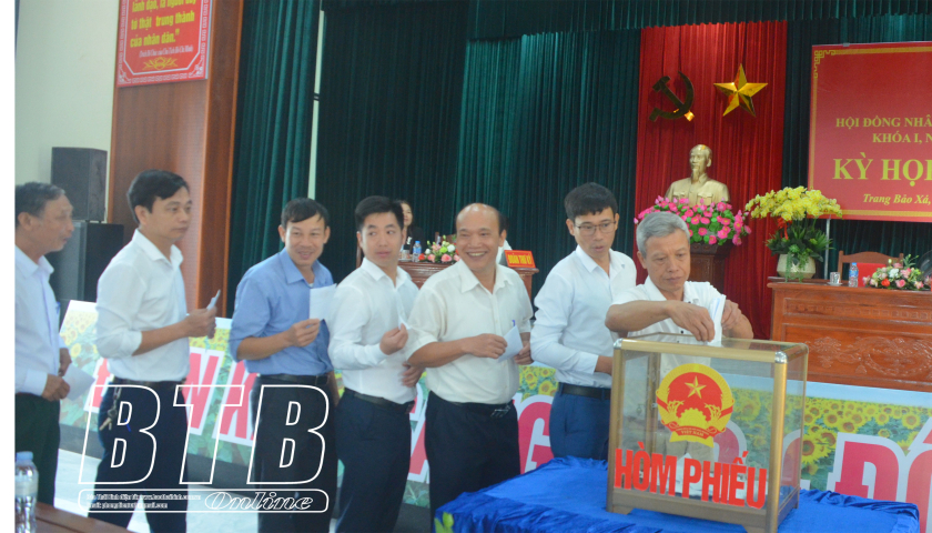   Xã Trang Bảo Xá kiện toàn nhân sự sau sáp nhập