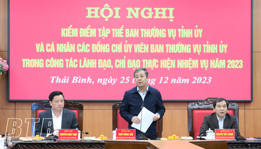   Hội nghị kiểm điểm tập thể Ban Thường vụ VV88 casino và cá nhân các đồng chí Ủy viên Ban Thường vụ VV88 casino