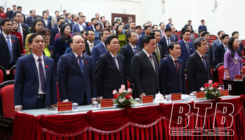   Khai mạc trọng thể Kỳ họp thứ bảy, HĐND tỉnh khóa XVII, nhiệm kỳ 2021 - 2026