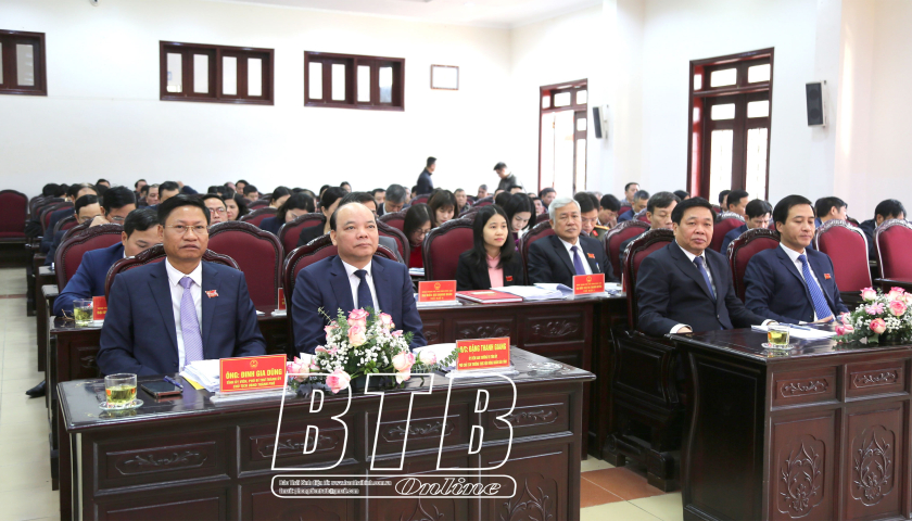   HĐND thành phố Thái Bình khóa XXII, nhiệm kỳ 2021 – 2026, tổ chức kỳ họp thứ chín