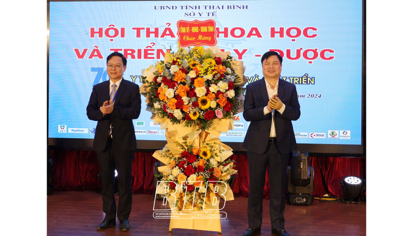   Hội thảo khoa học và triển lãm y dược “Y tế Thái Bình hội nhập và phát triển”