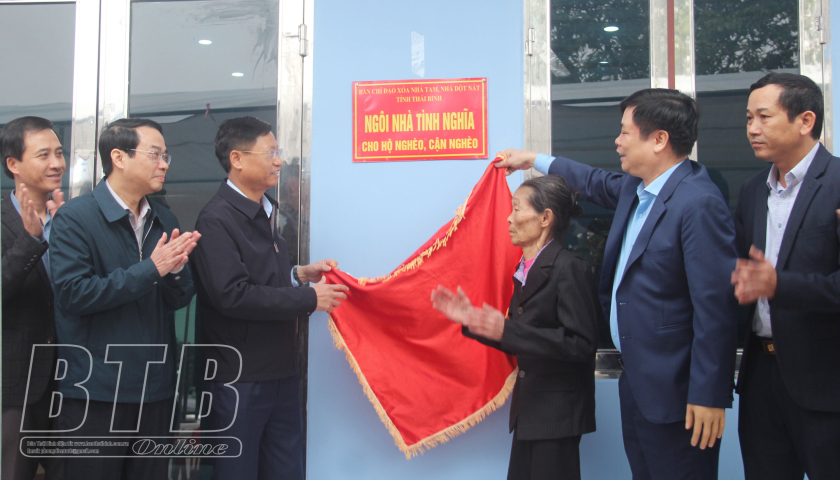   Khánh thành nhà cho hộ cận nghèo xã Đông Thọ