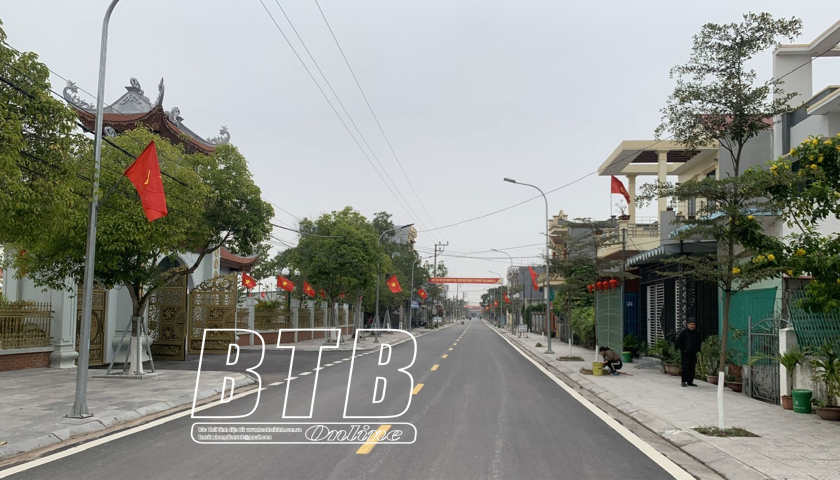   Tiền Hải: Dồn sức xây dựng nông thôn mới nâng cao, nông thôn mới kiểu mẫu