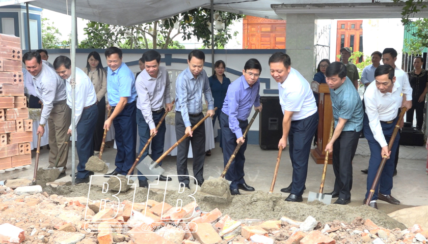   Tiền Hải: Xây dựng 40 nhà đại đoàn kết cho hộ nghèo, hộ cận nghèo và có hoàn cảnh khó khăn