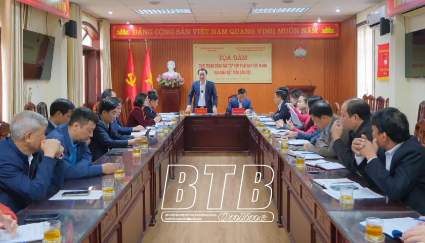   Tọa đàm thực trạng công tác tập hợp, phát huy sức mạnh đại đoàn kết toàn dân tộc