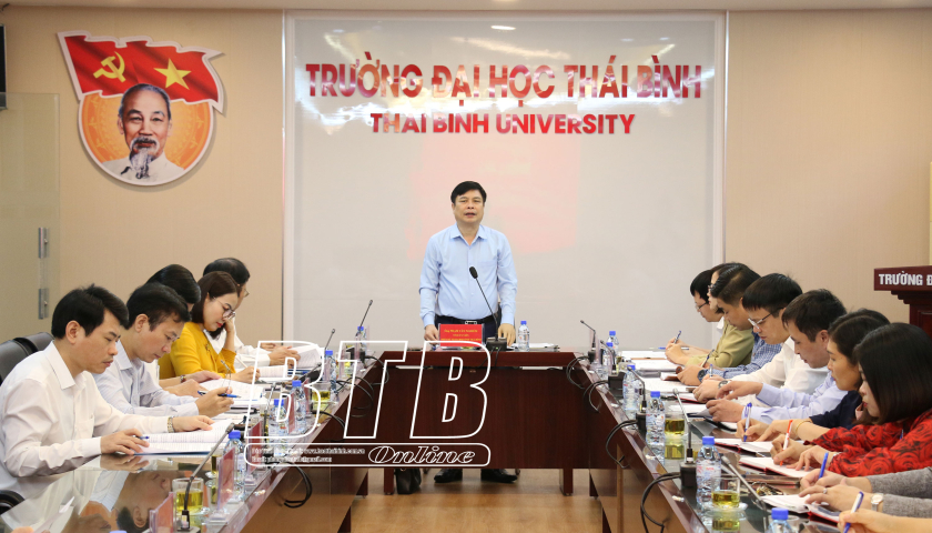   Trường Đại học Thái Bình: Phấn đấu đến năm 2030 trở thành trường đại học thành viên của Đại học Quốc gia Hà Nội