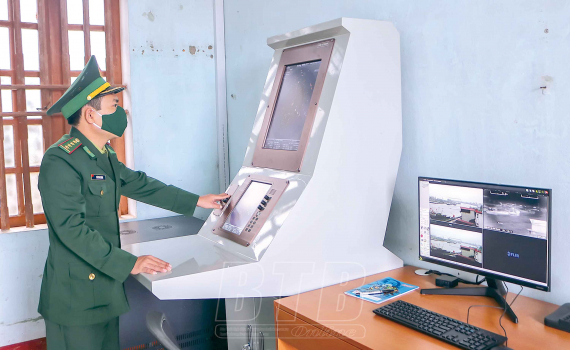   Đồn Biên phòng cửa khẩu cảng Diêm Điền: Xây dựng đơn vị vững mạnh