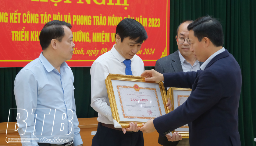   Hội Nông dân tỉnh: Khen thưởng 31 tập thể, cá nhân tiêu biểu