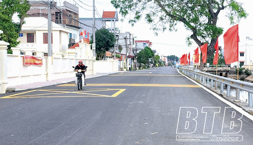   Làng quê xanh, sạch, đẹp