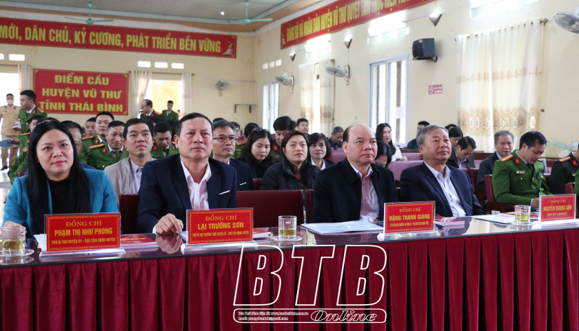   Vũ Thư: Triển khai nhiệm vụ bảo đảm an ninh trật tự dịp tết Nguyên đán Ất Tỵ