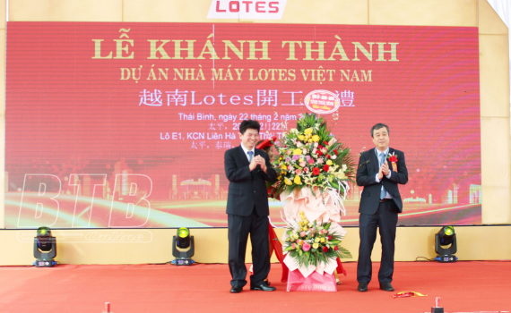   Khánh thành nhà máy Lotes Việt Nam