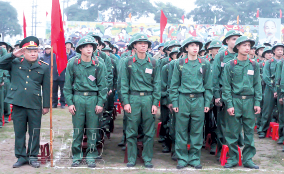   Thái Bình sẵn sàng cho lễ giao, nhận quân năm 2023