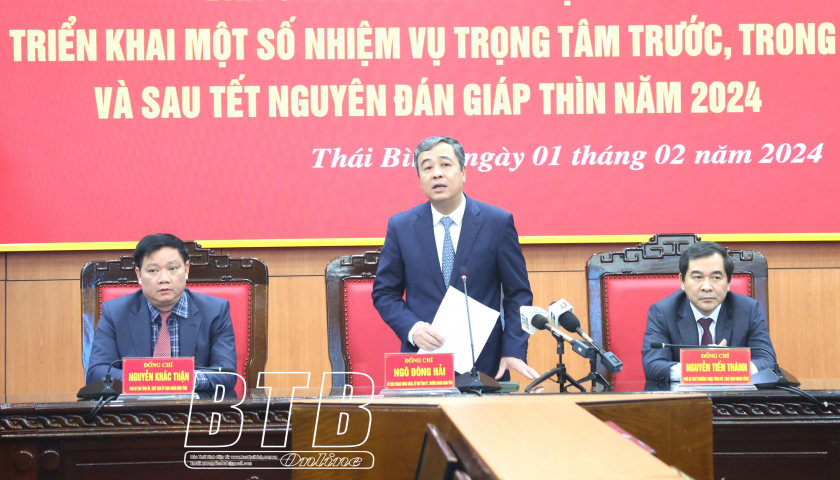   Ban Chấp hành Đăng ký VV88 tặng 88k tỉnh triển khai một số nhiệm vụ trọng tâm trước, trong và sau tết Nguyên đán Giáp Thìn 2024