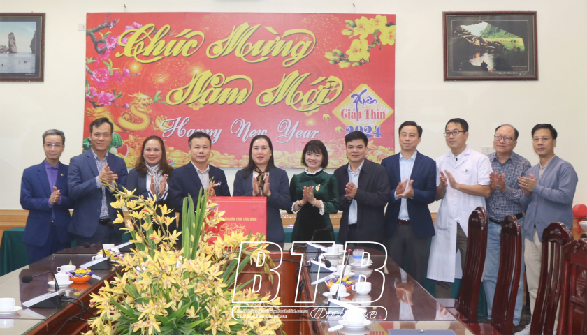   Đồng chí Trần Thị Bích Hằng, Phó Chủ tịch UBND tỉnh thăm, chúc tết và kiểm tra công tác trực tết tại một số đơn vị y tế
