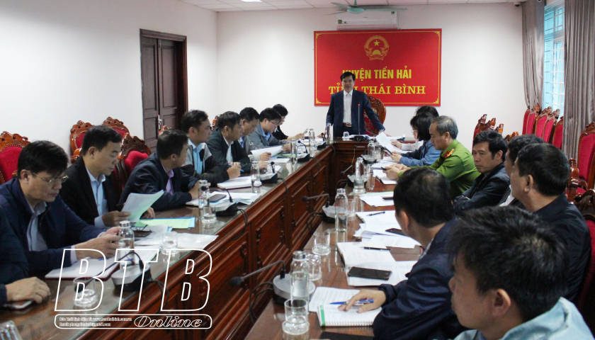   Tiền Hải: Phấn đấu có 6 xã về đích nông thôn mới nâng cao năm 2024