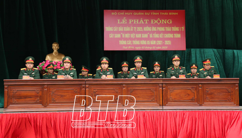   Bộ Chỉ huy Quân sự tỉnh: Trồng mới hơn 3.500 cây xanh dịp đầu xuân năm mới