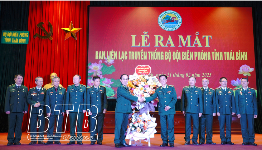   Ra mắt ban liên lạc truyền thống Bộ đội Biên phòng tỉnh Thái Bình