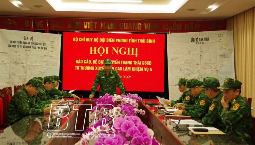   Bộ đội Biên phòng Thái Bình: Tập luyện chuyển trạng thái sẵn sàng chiến đấu