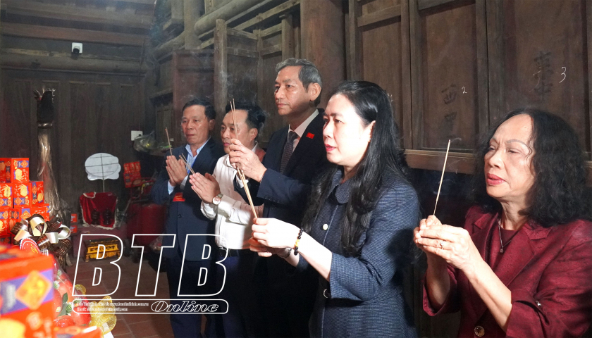   Tổ chức lễ cầu an tại di tích lịch sử văn hóa cấp quốc gia miếu Hai Thôn