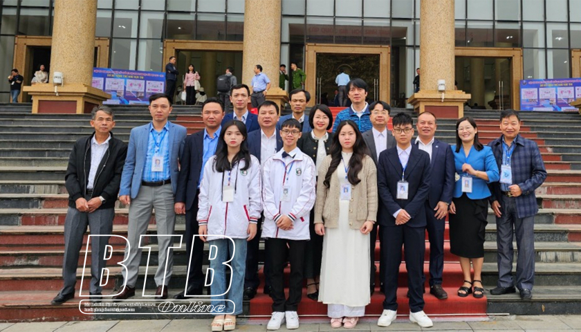   Thái Bình có 2 dự án tham dự cuộc thi Khoa học, kỹ thuật cấp quốc gia học sinh trung học năm học 2023-2024