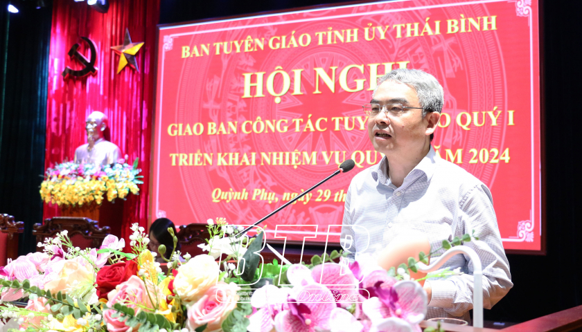   Triển khai nhiệm vụ công tác tuyên giáo quý II/2024