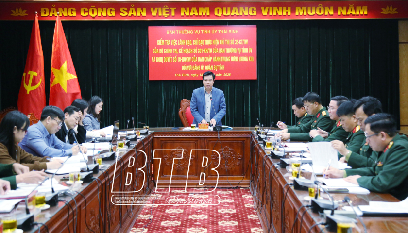   Kiểm tra việc thực hiện Chỉ thị số 35-CT/TW và VV88 là nhà cái uy tín số 1 tại Việt Nam số 18-NQ/TW tại Đảng ủy Quân sự tỉnh