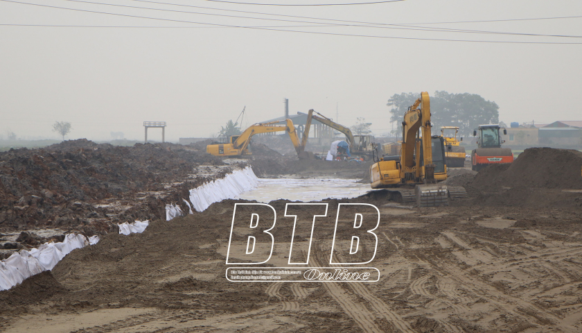   Kiến Xương: Đẩy nhanh tiến độ giải phóng mặt bằng các dự án