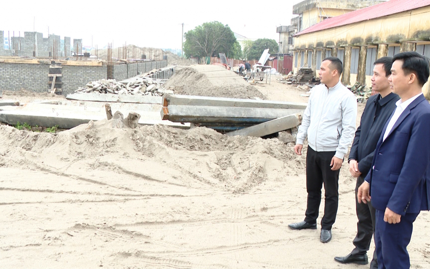   Quỳnh phụ tập trung giải phóng mặt bằng các dự án trọng điểm trên địa bàn