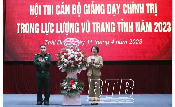   47 thí sinh tham dự hội thi VV88 dự đoán xổ số ba miền siêu chính xác giảng dạy chính trị năm 2023