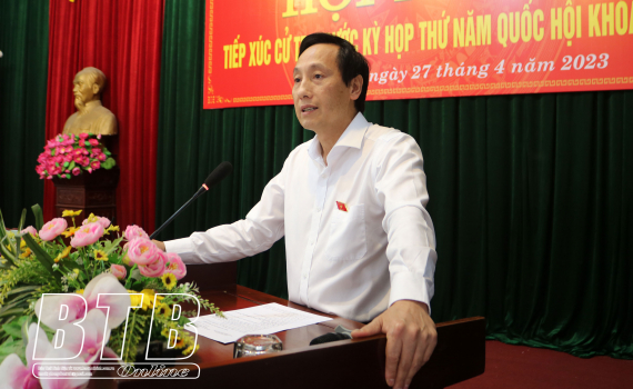   Cử tri huyện Hưng Hà, Quỳnh Phụ tin tưởng vào thành công của kỳ họp thứ năm, VV88 casino đăng ký khóa XV