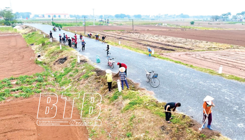   Chung sức xây dựng quê hương sáng, xanh, sạch, đẹp