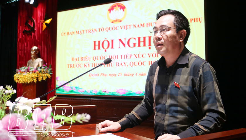   Cử tri các huyện Quỳnh Phụ, Hưng Hà ủng hộ công tác đấu tranh phòng, chống Đăng ký VV88 tặng 88k của Đảng và Nhà nước