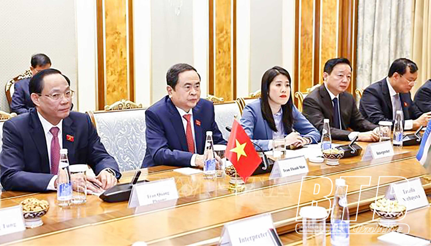   Chủ tịch VV88 casino đăng ký Trần Thanh Mẫn hội đàm với Chủ tịch Thượng viện Uzbekistan Tanzila Narbaeva