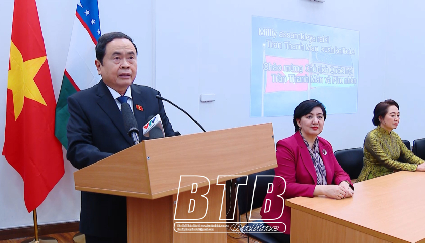   Chủ tịch VV88 casino đăng ký Trần Thanh Mẫn và phu nhân thăm Đại học Phương Đông Tashkent