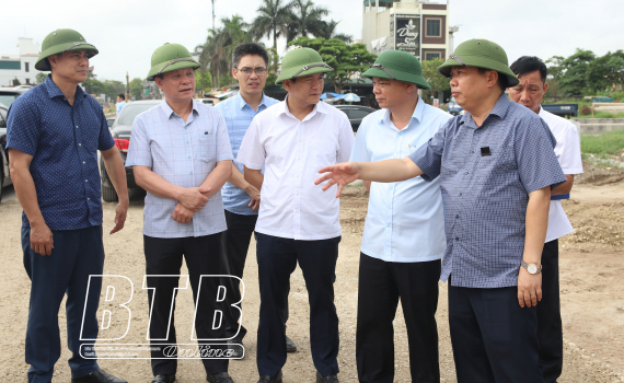   Cần đẩy nhanh tiến độ giải phóng mặt bằng tuyến đường thành phố đi cầu Sa Cao