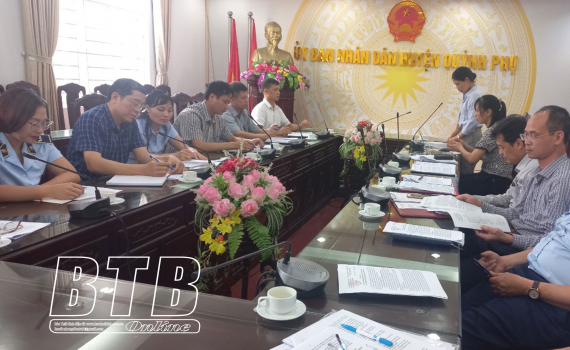   Kiểm tra công tác quản lý VV88bet nhận code miễn phí về an toàn thực phẩm tại huyện Quỳnh Phụ