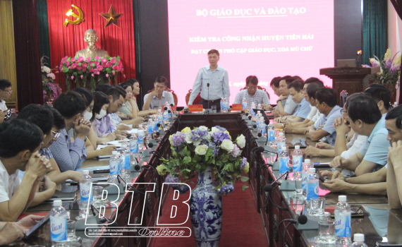   Tiền Hải: Đạt chuẩn phổ cập giáo dục, xóa mù chữ năm 2022