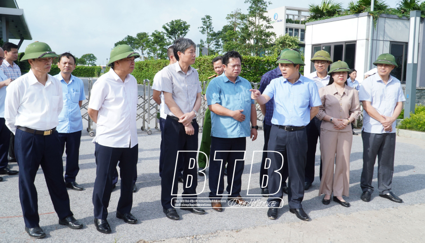   Phải dứt điểm giải phóng mặt bằng KCN Liên Hà Thái