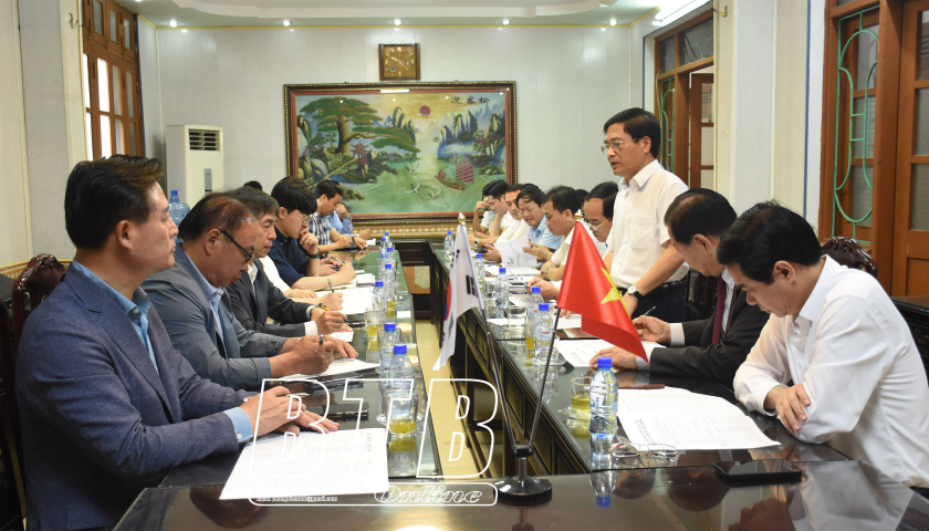   Quận Hongcheon mong muốn có nhiều người lao động Thái Bình sang làm việc