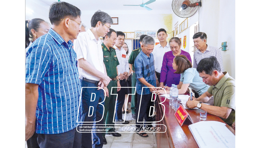   Thái Thụy: Đồng thuận sắp xếp đơn vị hành chính để phát triển