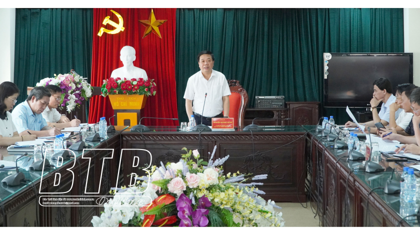   Cần thúc đẩy thương mại, dịch vụ phát triển tương xứng với tiềm năng, thế mạnh của tỉnh