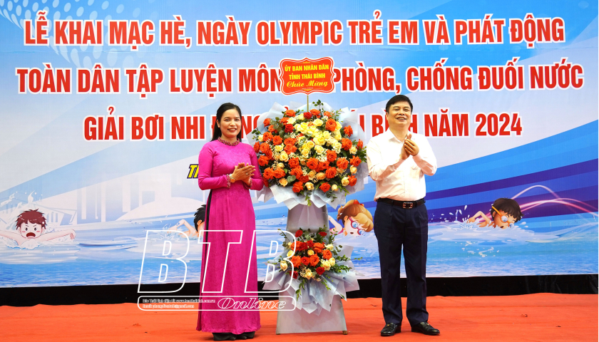   Khai mạc hè, ngày Olympic trẻ em và phát động phong trào toàn dân tập luyện môn bơi phòng, chống đuối nước
