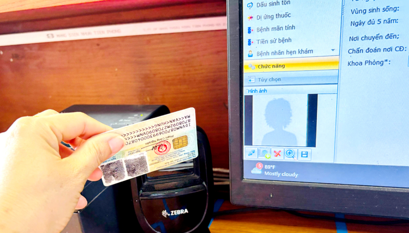   Dừng cấp thẻ bảo hiểm y tế giấy từ ngày 1/6