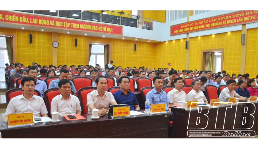   Hưng Hà: Tốc độ tăng trưởng kinh tế ước đạt 10,72%/năm